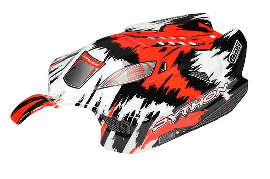 Polycarbonate Body - Python XP 2021 - Painted - Cut - Dirt Cheap RC SAVING YOU MONEY, ONE PART AT A TIME