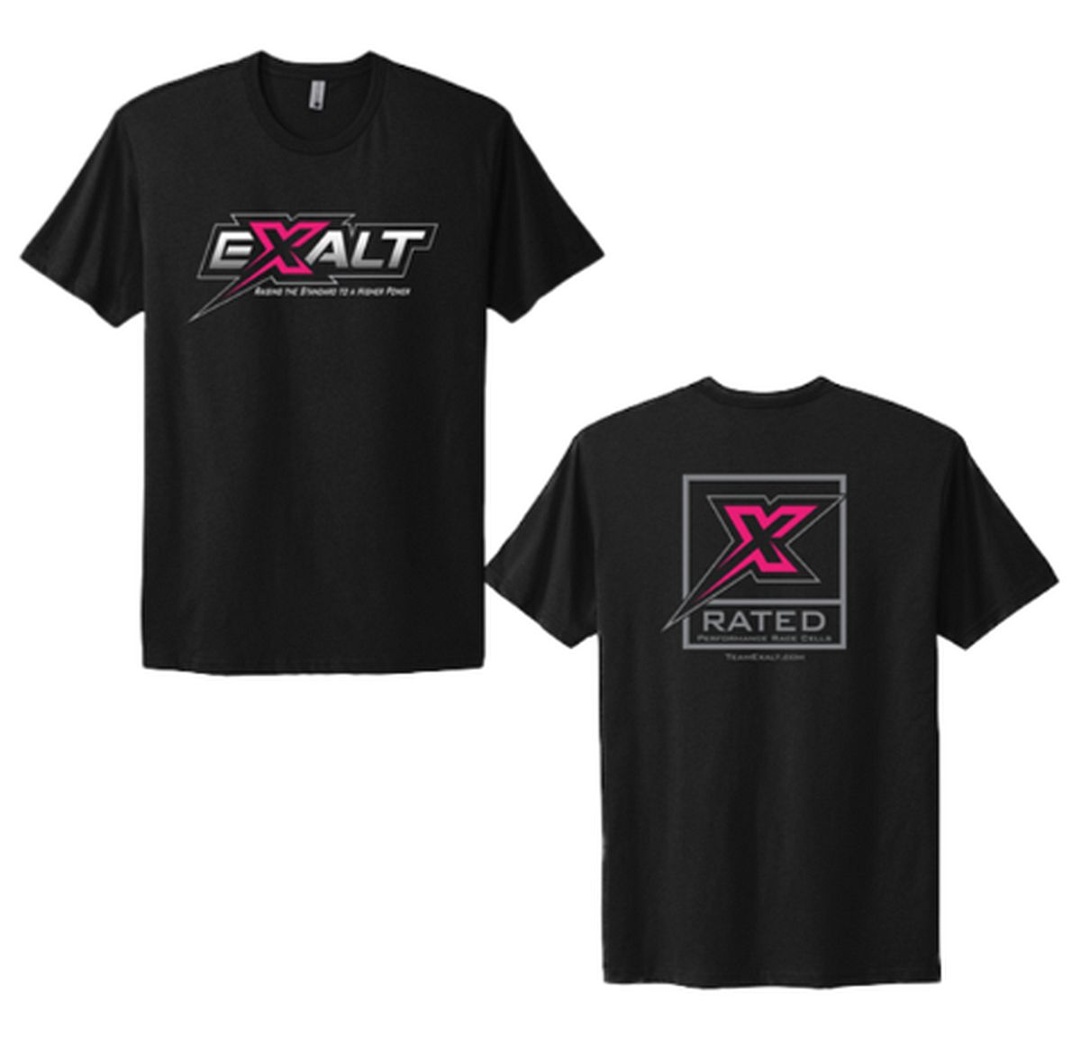 Team Exalt "X-Rated" Graffix T-Shirt, Small - Dirt Cheap RC SAVING YOU MONEY, ONE PART AT A TIME