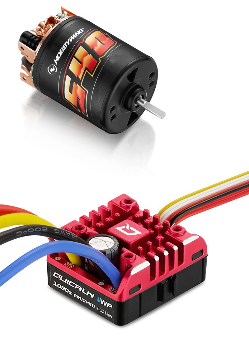 QuicRun 1080 G2 ESC + Brushed 540 30T Motor Combo - Dirt Cheap RC SAVING YOU MONEY, ONE PART AT A TIME