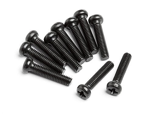 Binder Head Screw M2.5X12 (10pcs) - Dirt Cheap RC SAVING YOU MONEY, ONE PART AT A TIME