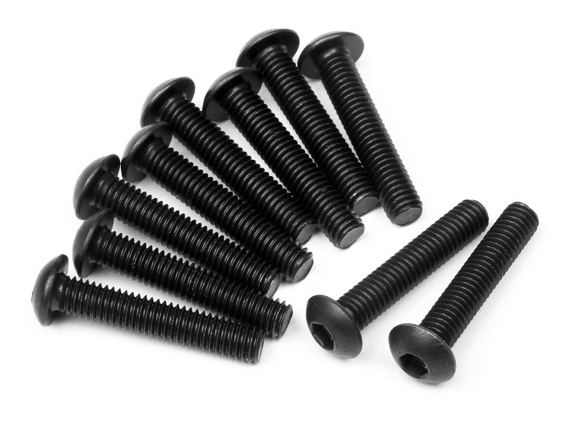 Button Head Screw M3X16mm (Hex Socket/10pcs) - Dirt Cheap RC SAVING YOU MONEY, ONE PART AT A TIME