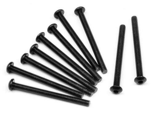 Button Head Screw M3X35mm (Hex Socket/10pcs) - Dirt Cheap RC SAVING YOU MONEY, ONE PART AT A TIME