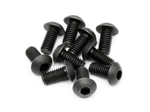 Button Head Screw M3X6mm (Hex Socket/10pcs) - Dirt Cheap RC SAVING YOU MONEY, ONE PART AT A TIME