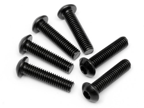 Button Head Screw M6X25mm (Hex Socket/6pcs) - Dirt Cheap RC SAVING YOU MONEY, ONE PART AT A TIME