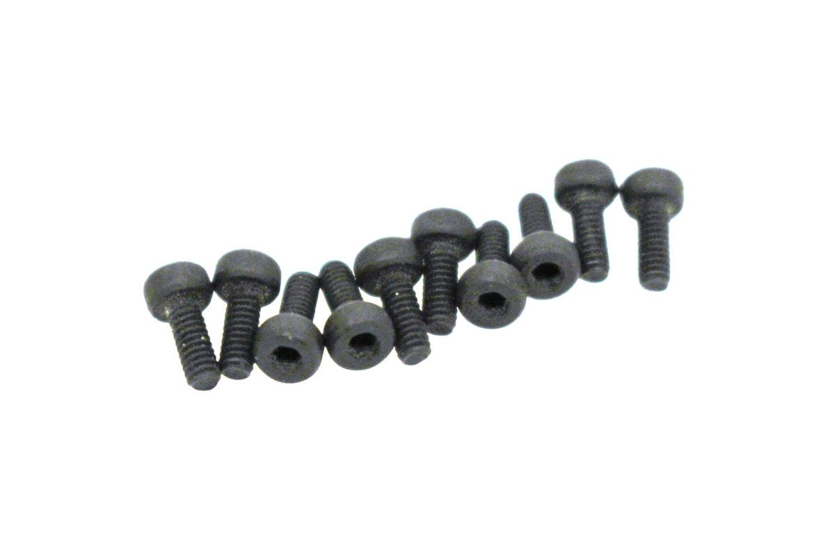 Cap Head Screws M2x5mm (1.5mm Hex Socket/10pcs) - Dirt Cheap RC SAVING YOU MONEY, ONE PART AT A TIME