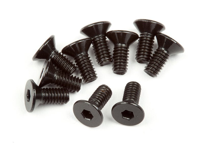 Flat Head Screw M2.5X6mm (Hex Socket/10pcs) - Dirt Cheap RC SAVING YOU MONEY, ONE PART AT A TIME