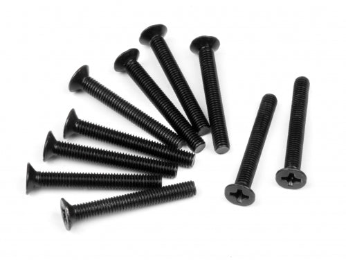 Flathead Screw M3X24mm (10pcs) - Dirt Cheap RC SAVING YOU MONEY, ONE PART AT A TIME