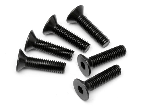 Flat Head Screw M5X20mm (Hex Socket/6pcs) - Dirt Cheap RC SAVING YOU MONEY, ONE PART AT A TIME