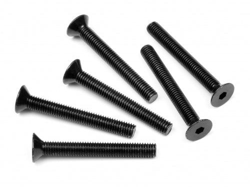 Flat Head Screw M5X40mm (Hex Socket/6pcs) - Dirt Cheap RC SAVING YOU MONEY, ONE PART AT A TIME