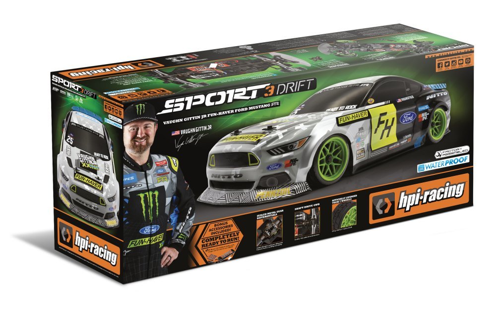 RS4 Sport 3 Drift VGJR Fun Haver Ford Mustang V2, RTR - Dirt Cheap RC SAVING YOU MONEY, ONE PART AT A TIME