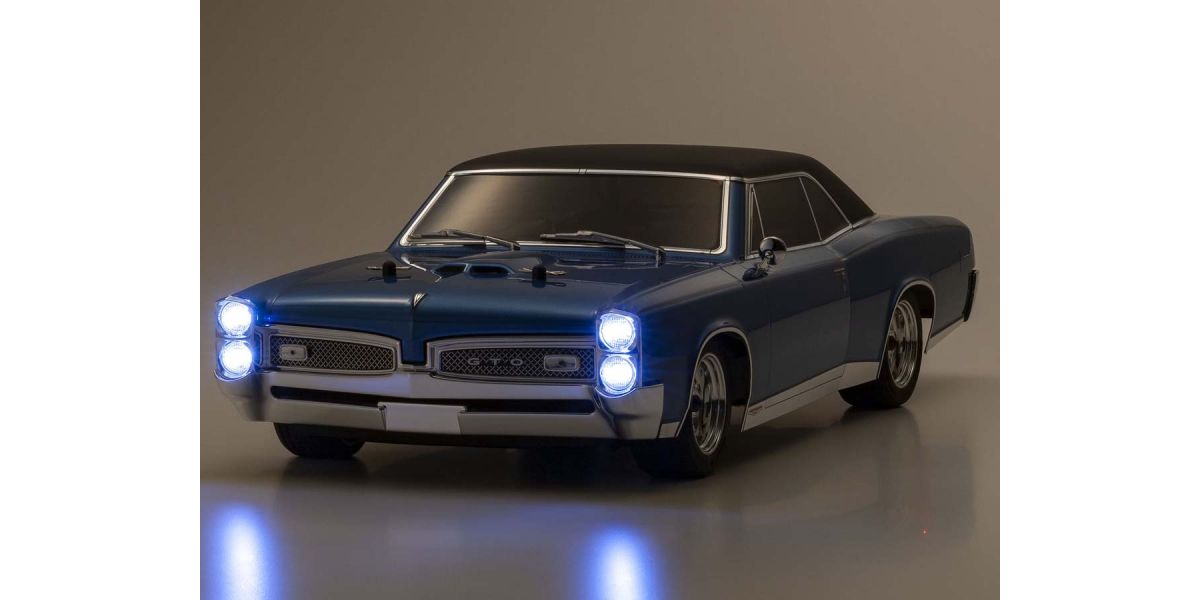 Fazer Mk2 FZ02 1967 Pontiac GTO, Tyrol Blue, 1/10 Electric