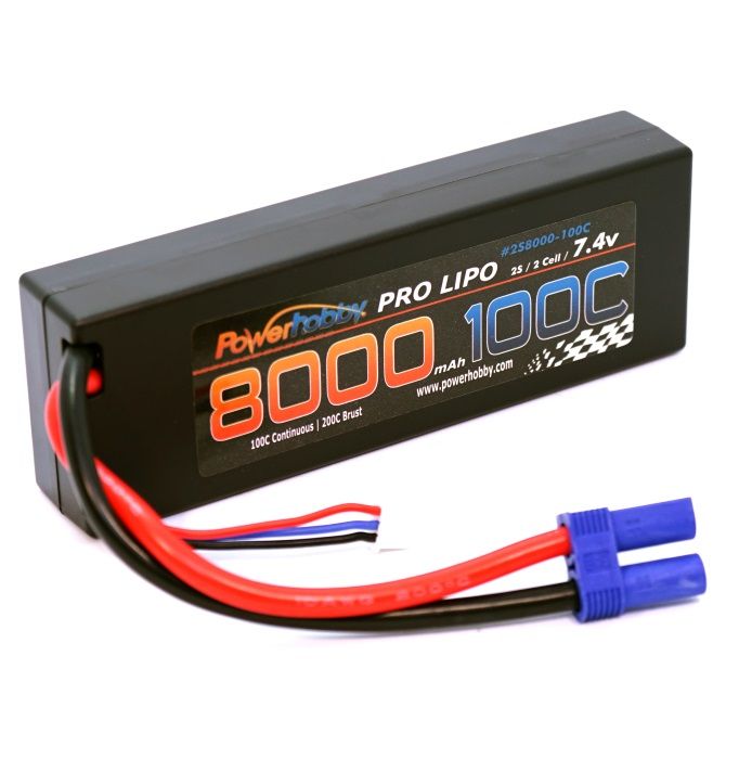 2S 7.4V 8000MAH 100c-200c Lipo Battery w/ EC5 Plug - Dirt Cheap RC SAVING YOU MONEY, ONE PART AT A TIME