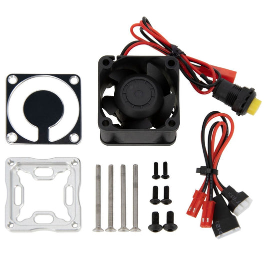 4028 ESC Cooling Fan, Silver, for Hobbywing MAX6, MAX8, - Dirt Cheap RC SAVING YOU MONEY, ONE PART AT A TIME