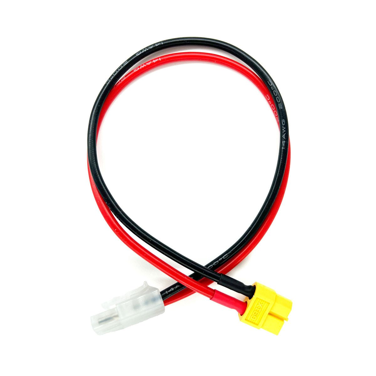 Charge Adapter: M Tamiya to F XT60-300mm Wire - Dirt Cheap RC SAVING YOU MONEY, ONE PART AT A TIME