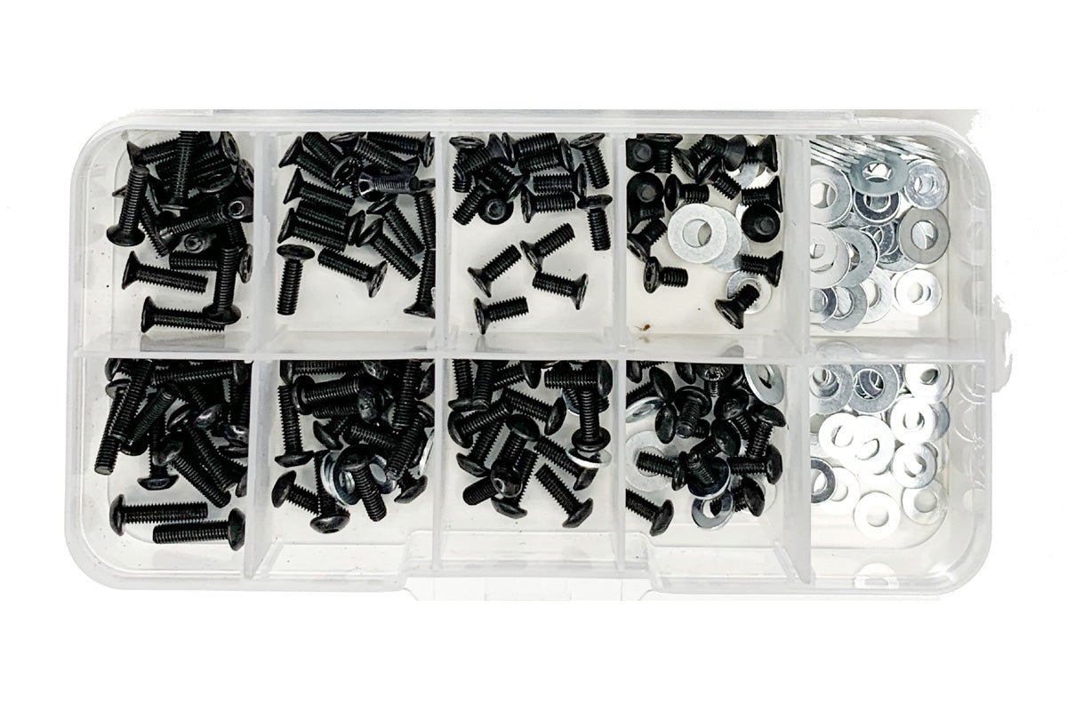 1/10 High Strength Steel Screw Assortment Box for RC Car (180 - Dirt Cheap RC SAVING YOU MONEY, ONE PART AT A TIME