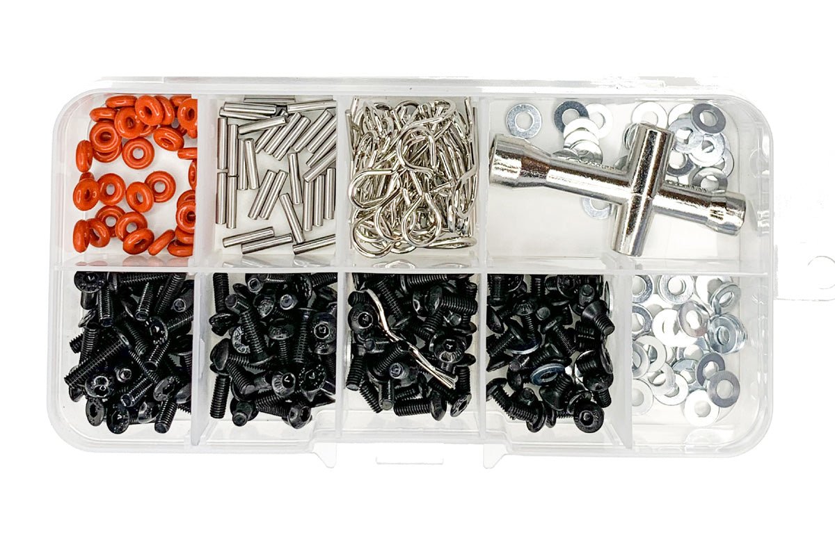 Screw and Parts Box Set w/Cross Wrench (161pcs) - Dirt Cheap RC SAVING YOU MONEY, ONE PART AT A TIME