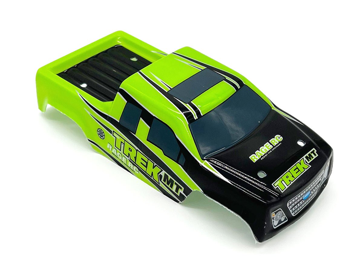 Printed Body (Green); Mini Trek MT - Dirt Cheap RC SAVING YOU MONEY, ONE PART AT A TIME