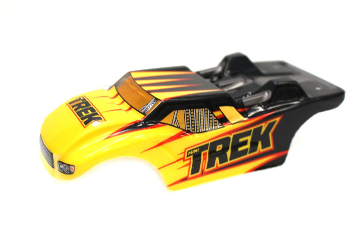 Printed Body (Yellow); Mini Trek - Dirt Cheap RC SAVING YOU MONEY, ONE PART AT A TIME