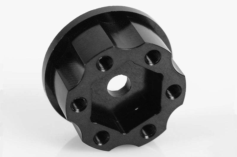 1.9"/2.2" 6 Lug Steel Wheel Hex Hub +6 Offset