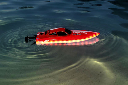 LightWave Electric Micro RTR Boat; Red