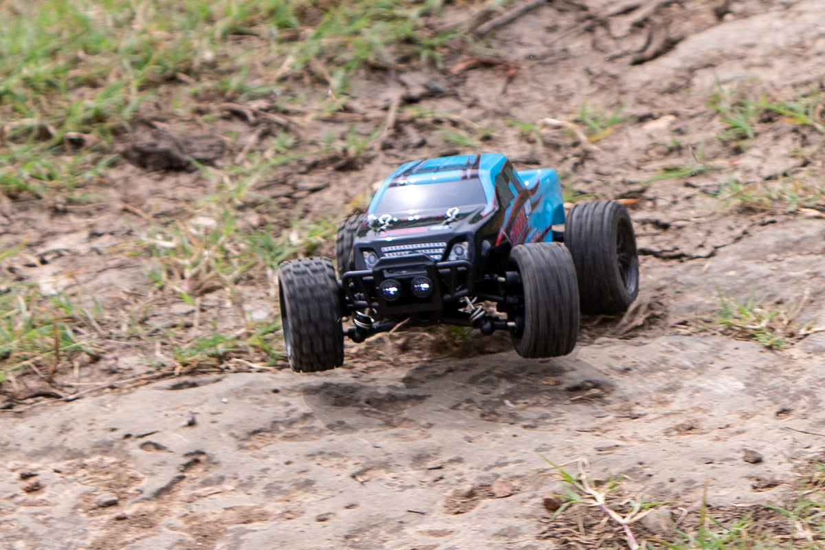 Mini Trek MT 1/24 RTR Monster Truck - Black/Blue