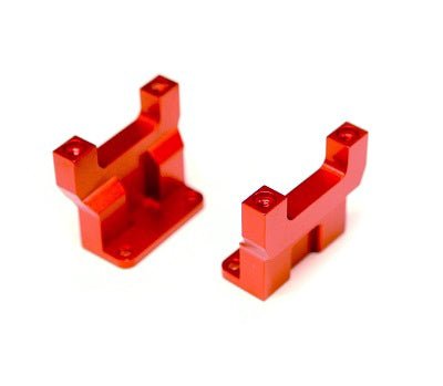 Aluminum Heavy Duty Gearbox Mount, Red, for Enduro - Dirt Cheap RC SAVING YOU MONEY, ONE PART AT A TIME