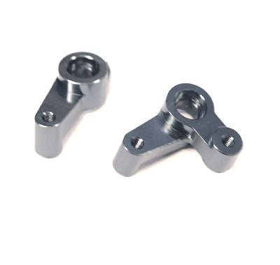 Aluminum Steering Bellcrank Set, Gun Metal, for Enduro - Dirt Cheap RC SAVING YOU MONEY, ONE PART AT A TIME