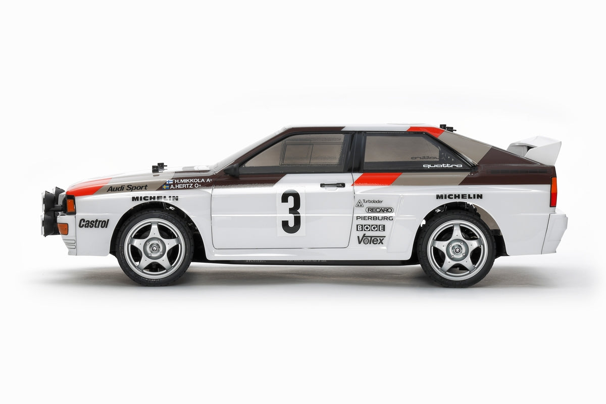 1/10 RC Audi Quattro A2 Rally Car Kit, w/ TT-02 Chassis