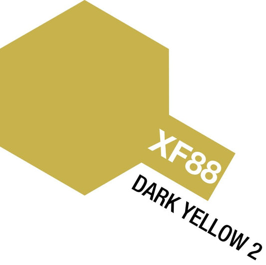 Acrylic Mini XF-88 Dark Yellow Paint, 10ml Bottle - Dirt Cheap RC SAVING YOU MONEY, ONE PART AT A TIME