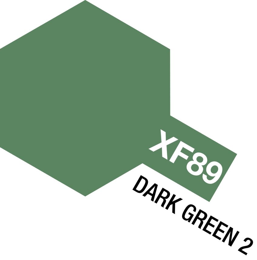 Acrylic Mini XF-89 Dark Green Paint, 10ml Bottle - Dirt Cheap RC SAVING YOU MONEY, ONE PART AT A TIME