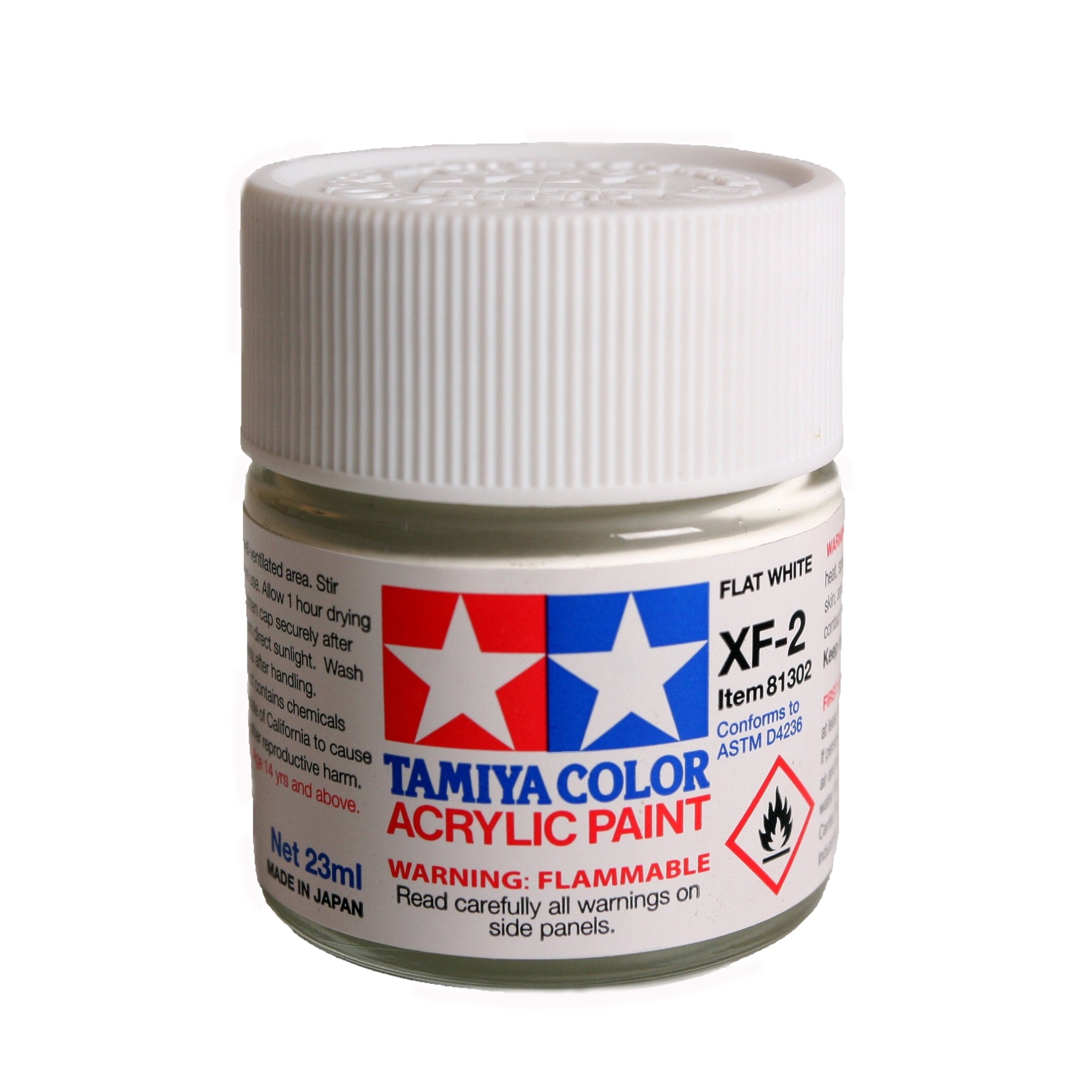 Acrylic XF-2 Flat White Paint, 23ml Bottle - Dirt Cheap RC SAVING YOU MONEY, ONE PART AT A TIME