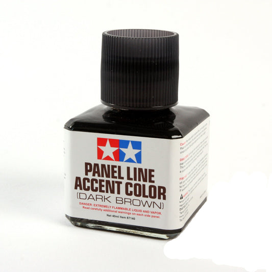 Panel Line Accent Color Dark Brown Paint, 40ml Bottle - Dirt Cheap RC SAVING YOU MONEY, ONE PART AT A TIME