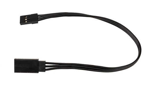 175mm Servo Wire Extension, Black, (6.89in) - Dirt Cheap RC SAVING YOU MONEY, ONE PART AT A TIME