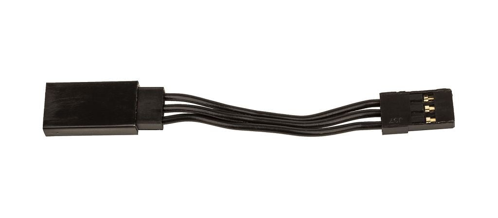 50mm Servo Wire Extensions, Black, (1.97in) - Dirt Cheap RC SAVING YOU MONEY, ONE PART AT A TIME