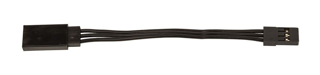 75mm Servo Wire Extension, Black, (2.95in) - Dirt Cheap RC SAVING YOU MONEY, ONE PART AT A TIME