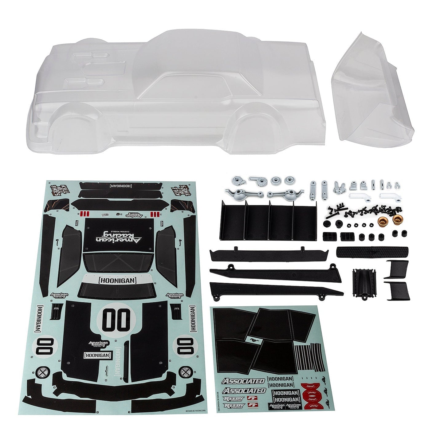 Hoonicorn Body Set, Clear - Dirt Cheap RC SAVING YOU MONEY, ONE PART AT A TIME