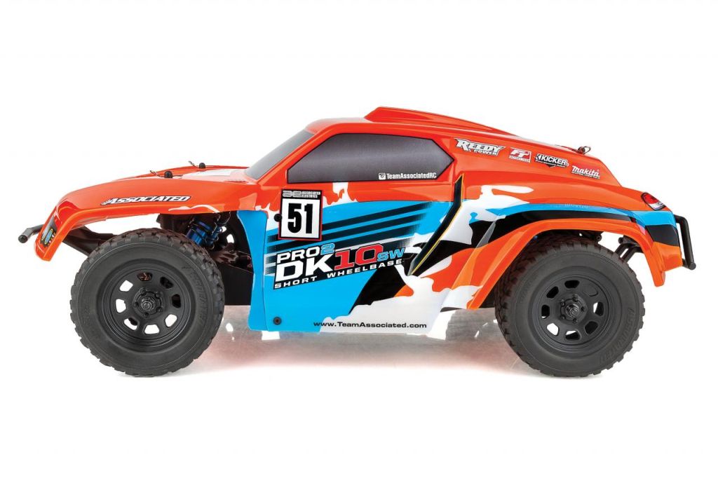 Pro2 DK10SW 1/10 Electric Dakar Buggy RTR, Orange/Blue - Dirt Cheap RC SAVING YOU MONEY, ONE PART AT A TIME