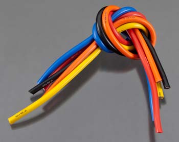 10 Gauge Super Flexible Wire - 1' ea. Black, Red, Blue, - Dirt Cheap RC SAVING YOU MONEY, ONE PART AT A TIME