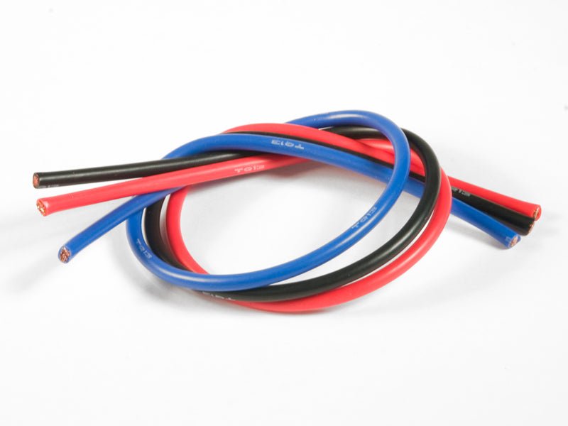 13 Gauge Super Flexible Wire- 1' ea. Black, Red, Blue - Dirt Cheap RC SAVING YOU MONEY, ONE PART AT A TIME