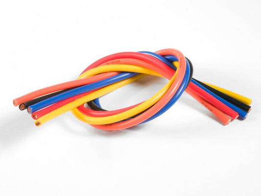 13 Gauge Super Flexible Wire- 1' ea. Black, Red, Blue, - Dirt Cheap RC SAVING YOU MONEY, ONE PART AT A TIME