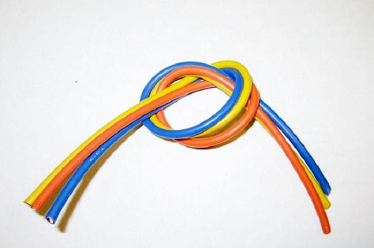 13 Gauge Super Flexible Wire- 1' ea. Blue, Yellow, Orange - Dirt Cheap RC SAVING YOU MONEY, ONE PART AT A TIME