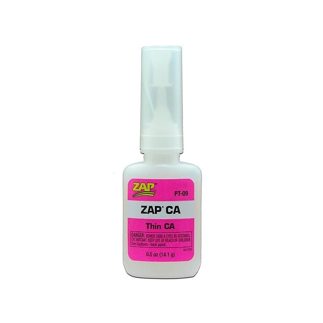 Zap CA Glue 1/2oz Bottle - Dirt Cheap RC SAVING YOU MONEY, ONE PART AT A TIME