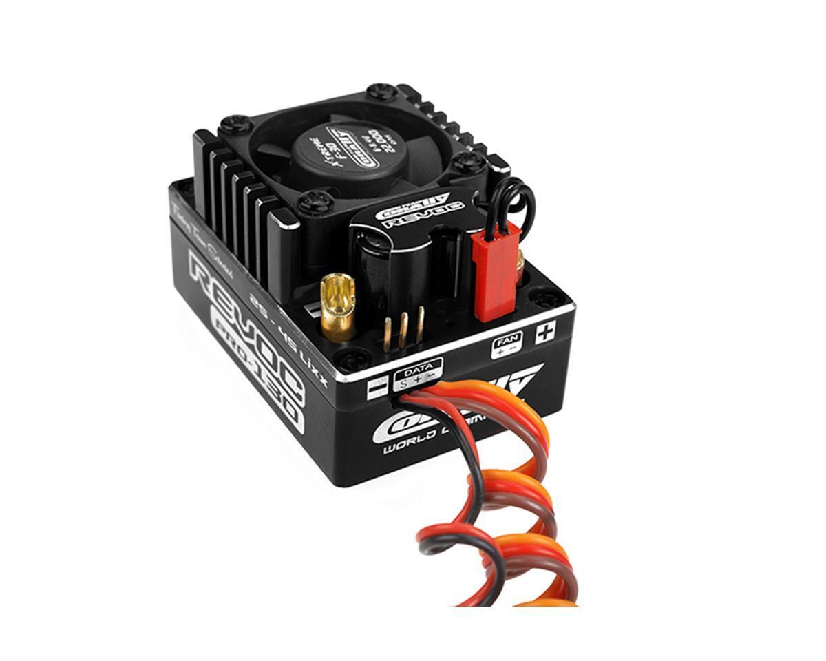 Drag Racing Revoc Pro 160A Black Edition Racing Factory 2-6S ESC Team Corally - Dirt Cheap RC SAVING YOU MONEY, ONE PART AT A TIME