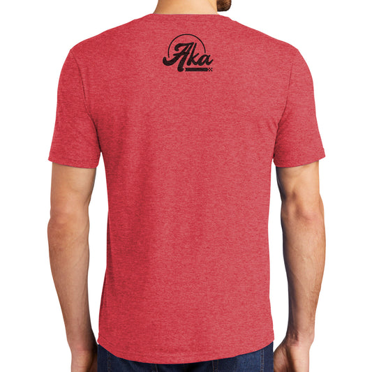 AKA Retro Tri-Blend Red T-Shirt, XL - Dirt Cheap RC SAVING YOU MONEY, ONE PART AT A TIME