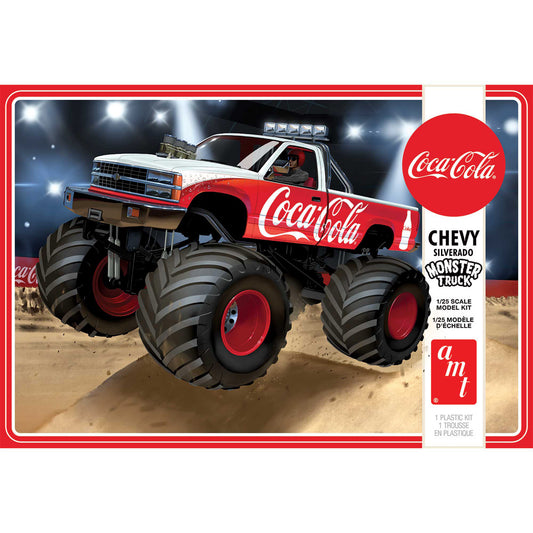 1/25 1988 Chevy Silverado Monster Truck Coca-Cola