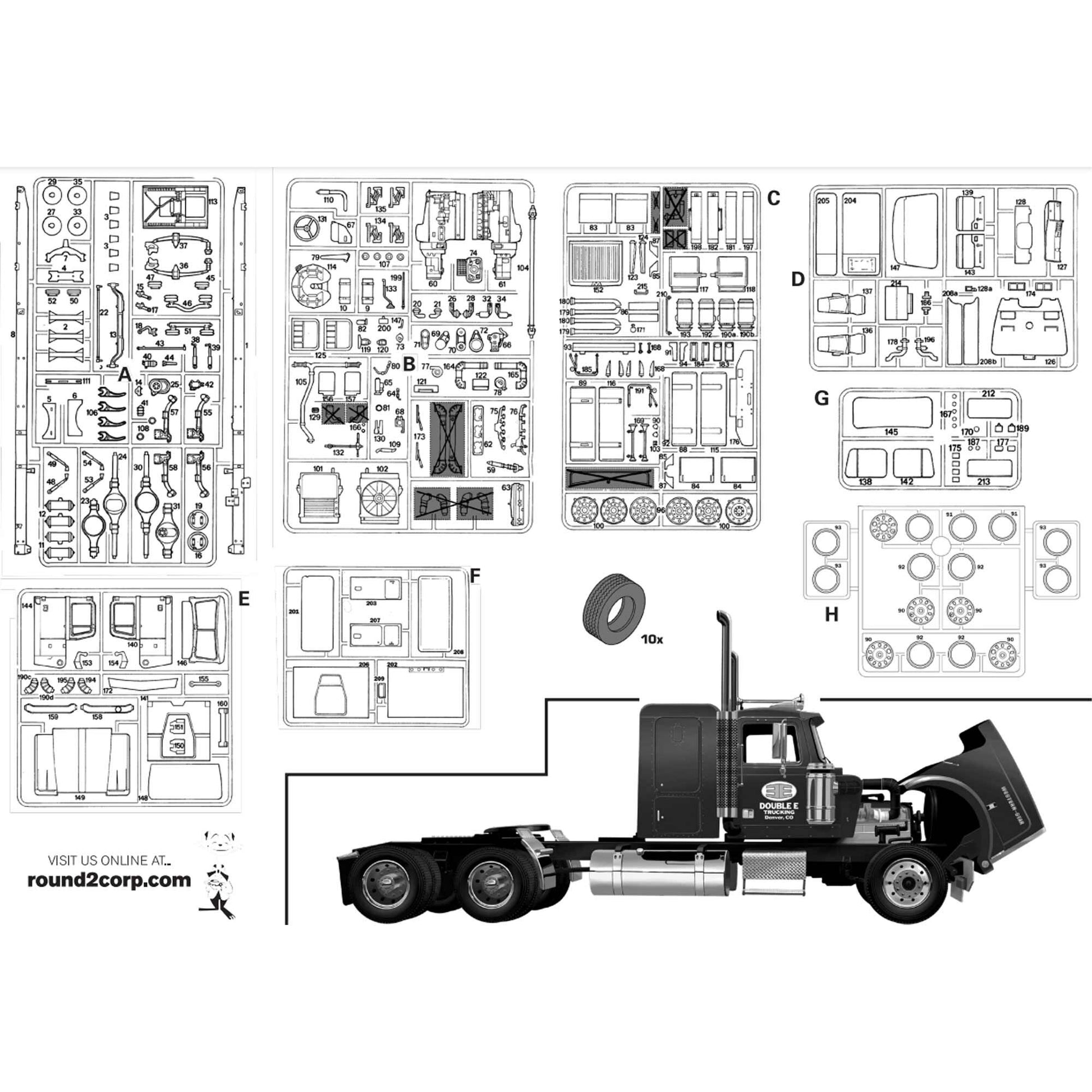 Western Star 4964 Tractor - Dirt Cheap RC SAVING YOU MONEY, ONE PART AT A TIME