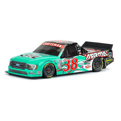 1/7 2023 NASCAR Ford F-150 No.38 Truck LE Body (Teal): Infraction 6S - Dirt Cheap RC SAVING YOU MONEY, ONE PART AT A TIME