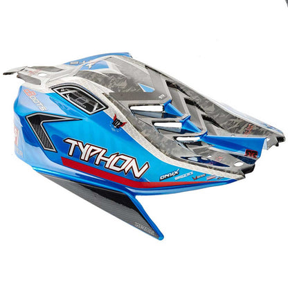 1/8 Painted Body with Decals, Blue: TYPHON 6S BLX - Dirt Cheap RC SAVING YOU MONEY, ONE PART AT A TIME