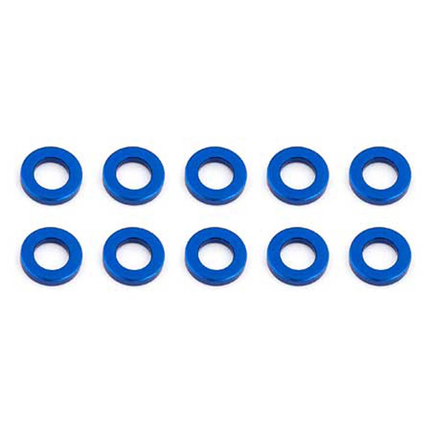 Ballstud Washers 5.5 x 1.0mm Blue Aluminum (10) - Dirt Cheap RC SAVING YOU MONEY, ONE PART AT A TIME