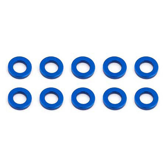 Ballstud Washers 5.5 x 1.0mm Blue Aluminum (10) - Dirt Cheap RC SAVING YOU MONEY, ONE PART AT A TIME